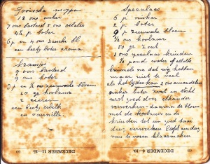 receptenboekje uit 1902